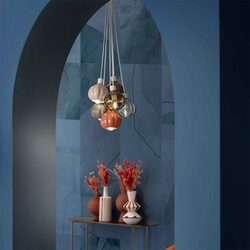 Afoxé 6 Light Pendant - FER.C2657-MIX