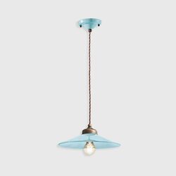 Colours Small Pendant Light Blue - FER.C1631-AZZ
