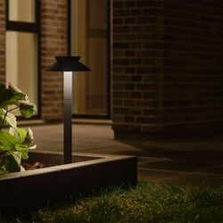 Justina LED Solar Garden Light Anthracite - 2418098050