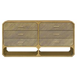 Anderson 6 Drawer Chest Antique Gold - 33981