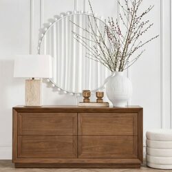 Balmain 4 Drawer Chest Walnut - 33821