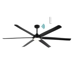 Osprey DC 80" Ceiling Fan With WIFI Remote Control + LED Light Matt Black - MODC3M + MODC200M