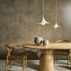 Sophia Ceiling Pendant Large White - ELID10330LWH