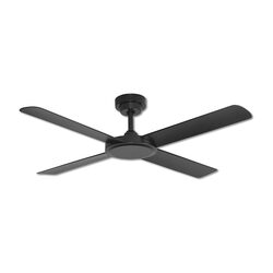 Pinnacle 3 52" DC Ceiling Fan Matt Black - P3201