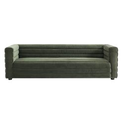 Colorado 3 Seater Sofa Satin Moss Velvet - 34106