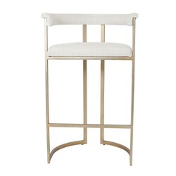 Dino Upholstered Bar Stool Range Natural Linen - 34109