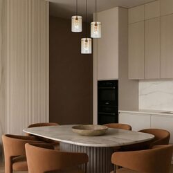 Crevil 3 Light LED Pendant Antique Gold - CREVIL PE3-AGAM