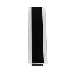 Tandem 300mm LED Wall Light Black / Tri-Colour - TANDEM-30 Black