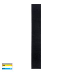 Barline 600mm 18W CCT 24V DC LED Wall Light Black - HV3572T-BLK-24V