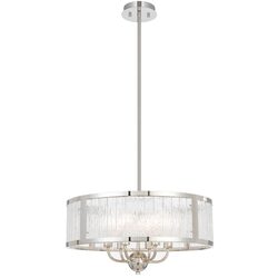 Norel 6 Light Pendant Nickel - NOREL PE6-NK