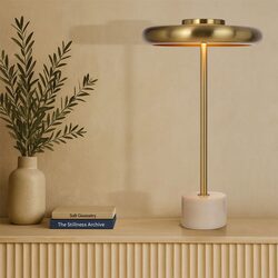 Sisby LED Table Lamp Brass Matt - SISBY TL-BMWHM