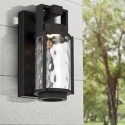 Vexor 33 LED Exterior Wall Light Black - VEXOR EX33-BK