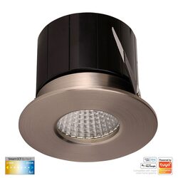 Prime Wi-Fi 12W CCT 240V LED Fixed Downlight Nickel - HV5511CCT-NK