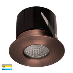 Prime 12W CCT 240V LED Downlight Antique Brass - HV5511T-AB