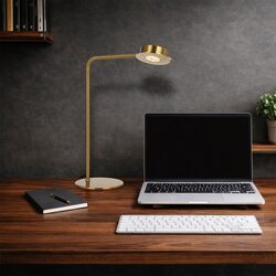 Tarell LED Table Lamp Antique Gold - TARELL TL-AG