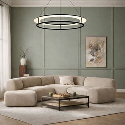 Ariva 106 LED Pendant Black - ARIVA PE106-BK