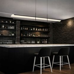 Ariva LED Linear Pendant Black - ARIVA PE180-BK