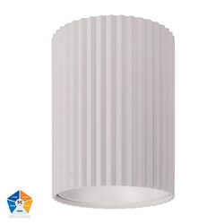 Nella 24W Quinto 240V LED Surface Mounted Downlight White - HV5854S-WHT