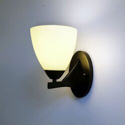 Roxby Traditional Metal Wall Light Black - OL65821BK