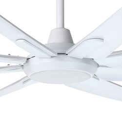 Santorini 20W LED Ceiling Fan Light Kit White / Tri-Colour - 20789801