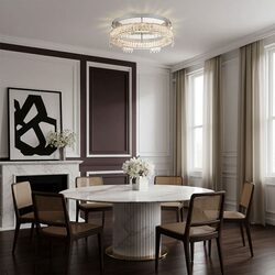 Erika LED 3 CCT 60 Close To Ceiling Chrome - ERIKA CTC60-CH