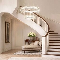 Erika LED 3 CCT 2 Tire Pendant Chrome - ERIKA PE2T-CH