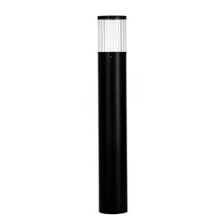 Prism 8W Warm White E27 LED 970mm Bollard Light Black - HV1642W-BLK