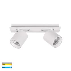 Sbarra White 2 Light Adjustable Bar Light - HV4003T-2-WHT
