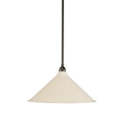 Edwardian 390MM White On Rod Set 1/2" Patina - LOI3090367A