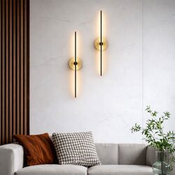 Rimini LED Wall Light Vintage Brass - RIMINI WB-BEVB