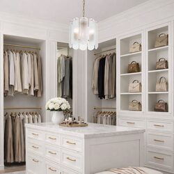 Samona 3 Light Pendant Antique Gold - SAMONA PE03-AGCL