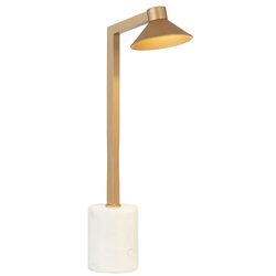 Satrom LED Table Lamp Antique Brass - SATROM TL-ABWH