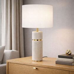 Valda Table Lamp Taupe - VALDA TL-TPIV