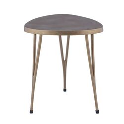 Leila Side Table Antique Brass - 33626