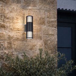 Cashel Exterior Wall Light Black - CASHEL EX2-BK