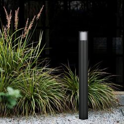 Cashel Exterior Bollard Black - CASHEL EX.P-BK