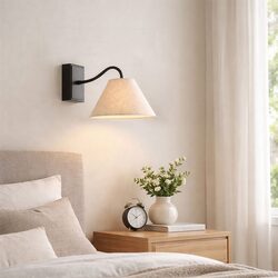 Rosalind Rechargeable Built in LED CCT Dimmable Wall Sconce Black - LL002WL019B