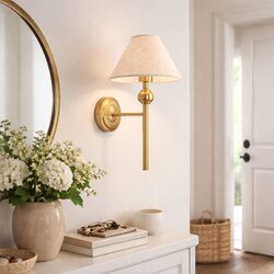 Violet Wall Sconce Brass - LL002WL020
