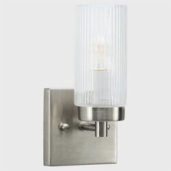 Chester 1 Light Wall Bracket Brushed Nickel - LOI1001701