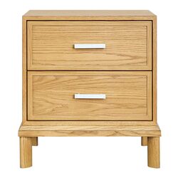 Jill Bedside Table Oak - 33985