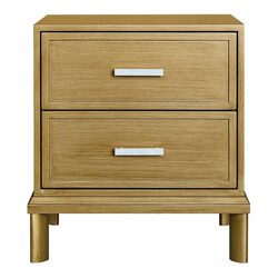 Jill Bedside Table Antique Gold - 33987