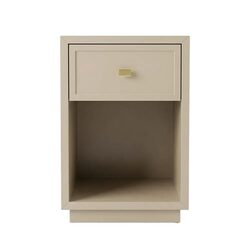 Logan Bedside Table Petite Beige - 34138