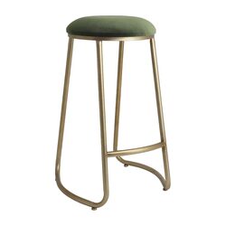 Annie Bar Stool Range Moss Velvet - 34177