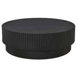 Avery Round Coffee Table Black - 34249
