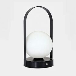 Nini Portable Rechargeable LED Table Lamp Black - ELLUX5786LED531BL