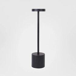 Monty Rechargeable Table Lamp Black - ELWEL050BK
