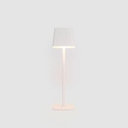 Waterfold Rechargeable Table Lamp White - ELWEL108WH