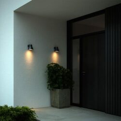 Kyklop Cone Wall Light Black - 2318071003
