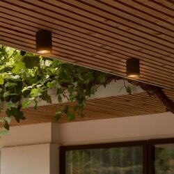 Kyklop Ripple Ceiling Light Black - 2518316003