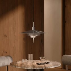 Latika Pendant Brushed Chrome - 2620133033